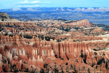 Bryce canyon national park in USA