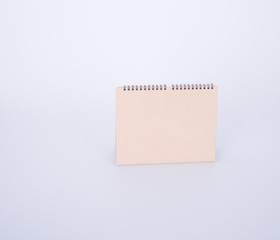 calendar or empty desk calendar on the background.