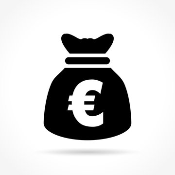 Euro Bag Icon