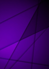 Fototapeta premium Dark violet stripes corporate background
