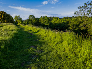 view hanbury ambridge worcestershire from st mary the virgin chu