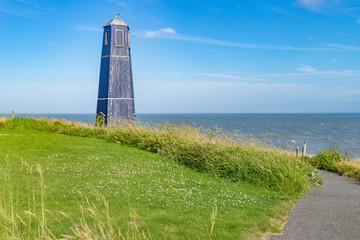 Samphire Hoe Tower at the White Cliffs of Dover