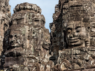 Fototapeta na wymiar Bayon Temple, Angkor, Siem Reap, Cambodia