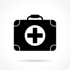 medical suitcase icon