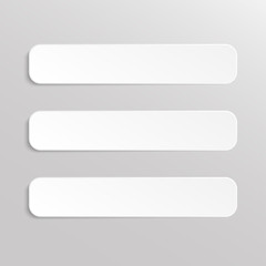 Paper Banner. Design Vector. Mockup.