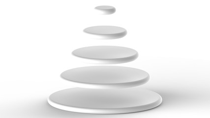 Background Wall. 3D illustration. 3D CG.High resolution.