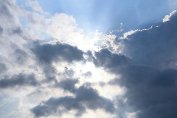 Fototapeta premium Sun in The Cloud