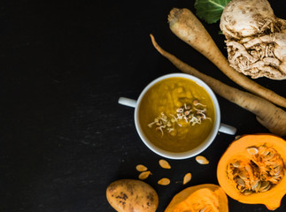 vegetable cream soup