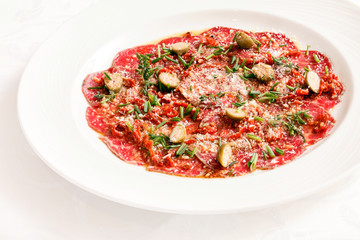 beef carpaccio