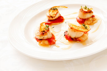 roasted scallop