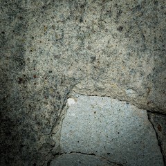 Close up of very old concrete
