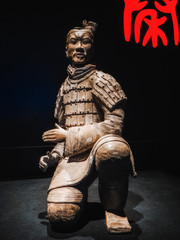 Terracotta army statue