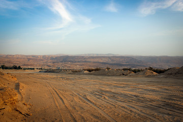Landscape near Dead Sea, Jordan