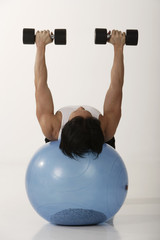Fototapeta premium Man working out