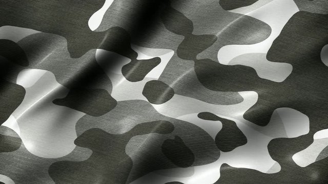 Camouflage pattern military abstract motion background seamless loop