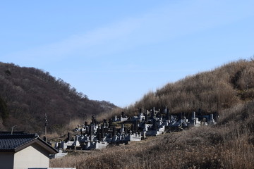 お墓の風景