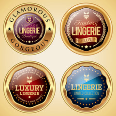 Lingerie badges