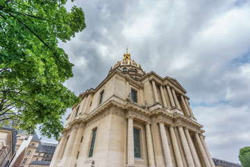 Fototapeta na wymiar Invalid palace facade, Paris