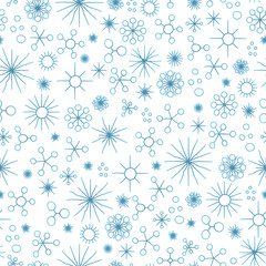 abstract snow fall seamless