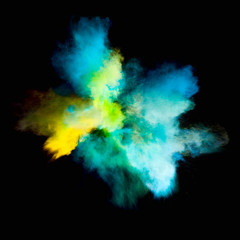 Obraz na płótnie Canvas Colorful powders