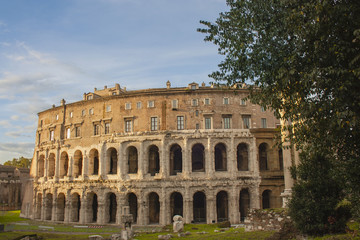 Obraz premium teatro marcello, roma