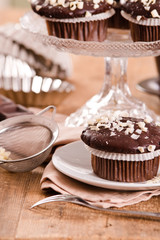 Chocolate muffin.