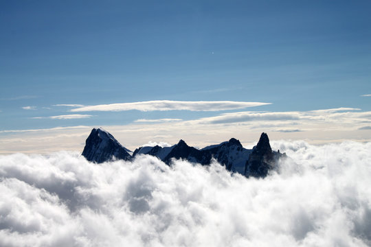 Vistas desde Chamonix-Mont-Blanc