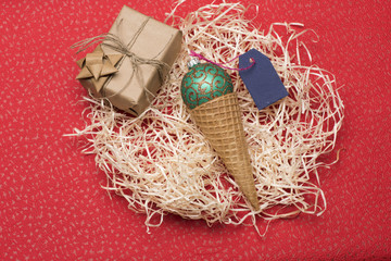 Christmas baubles and decorations