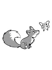 Fox small sweet butterfly