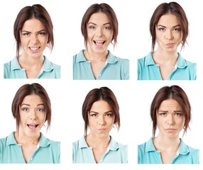 Facial expression.