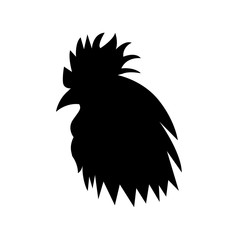 rooster animal cartoon icon image vector illustration design 