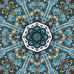 abstract ethnic indian seamless pattern tribal