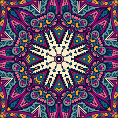 geometric mosaic ethnic seamless pattern ornament