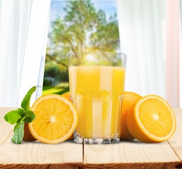Orange juice.