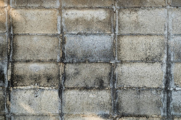 fence cement block dirty stain background