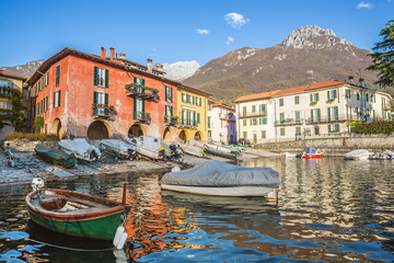 Mandello del Lario (Italy) - Pier of the navigation of Lake Como