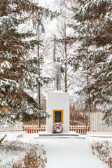 Памятник павшим в войне, Россия - obrazy, fototapety, plakaty