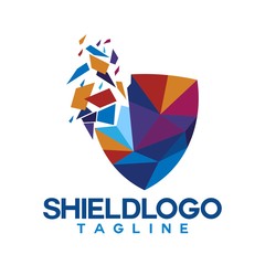 shield vector logo
