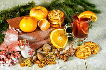 Mulled wine for Christmas