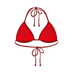 woman swimsuit icon image vector illustration design 