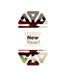 Christmas and New Year sale banner