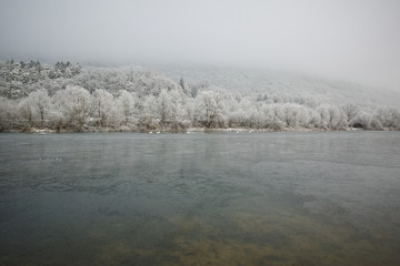 Winter, Zugefrorene See