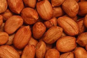 dry peanut photo, raw red groundnut background