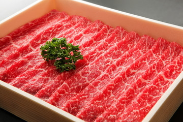 霜降り和牛もも肉スライス