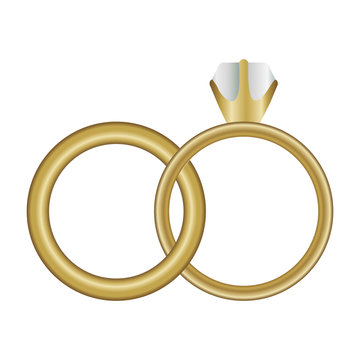 engagement ring icon image vector illustration design 