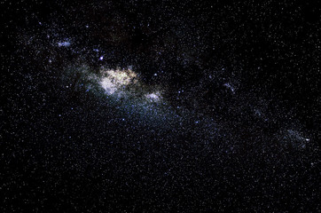 Stars and galaxy space sky night background, Africa
