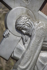 Jesus' Fall on the way of crucifixion