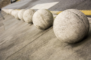 Fototapeta na wymiar Stone balls 5