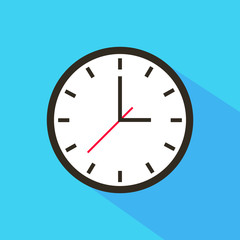 Wall Clock icon vector illustration