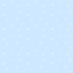 seamless pattern, finance, money, light blue background, vector illustration